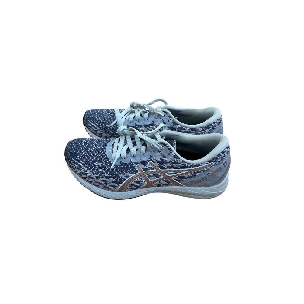 ASICS Gel-DS Trainer 25 Running Shoes Gray Rose Gold Women's 6.5